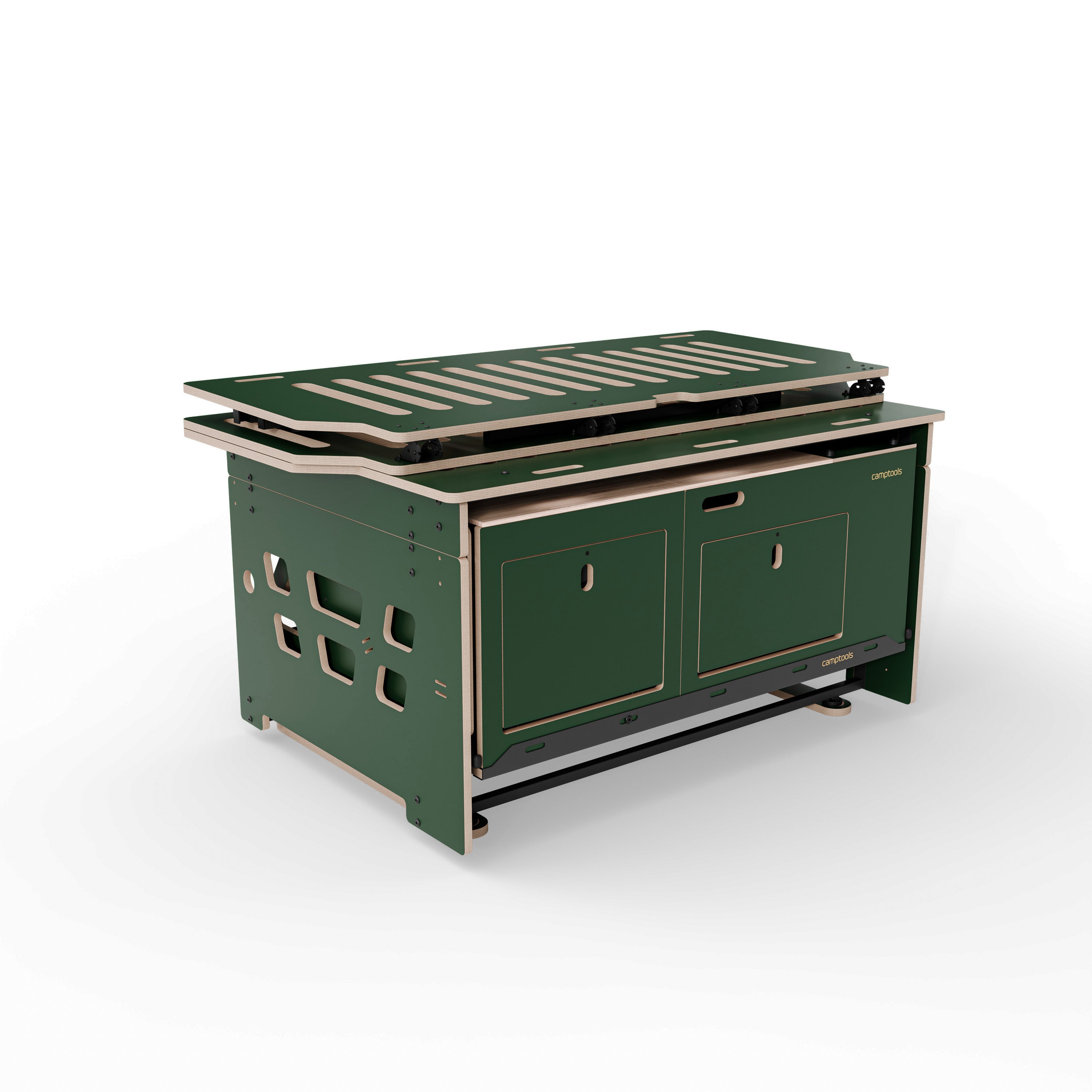 COSLEE Komplettset inkl. Küchenmodul, Wassersystem und Kühlbox