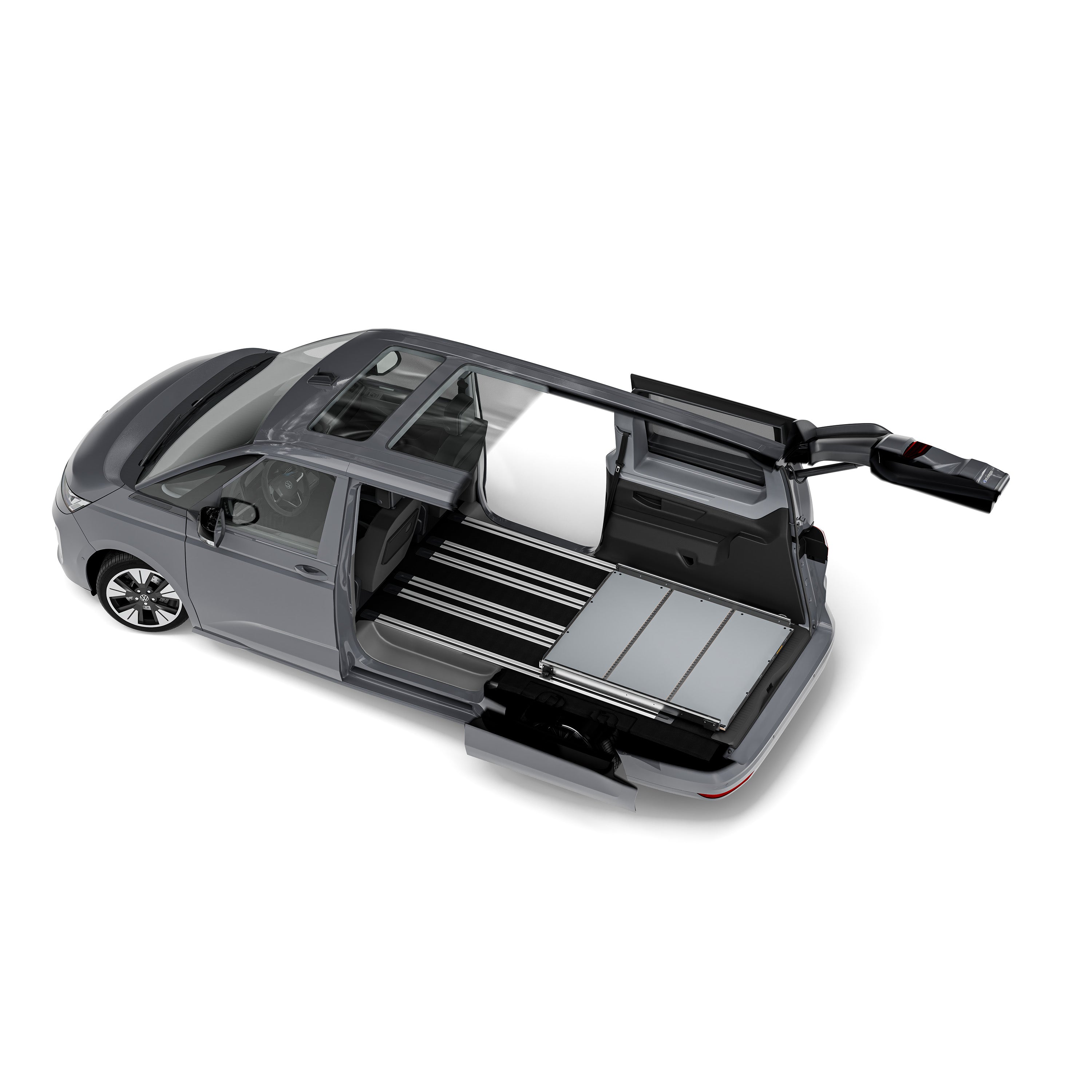 Heckauszug für VW T7 Multivan und California Beach (6/7-Sitzer)
