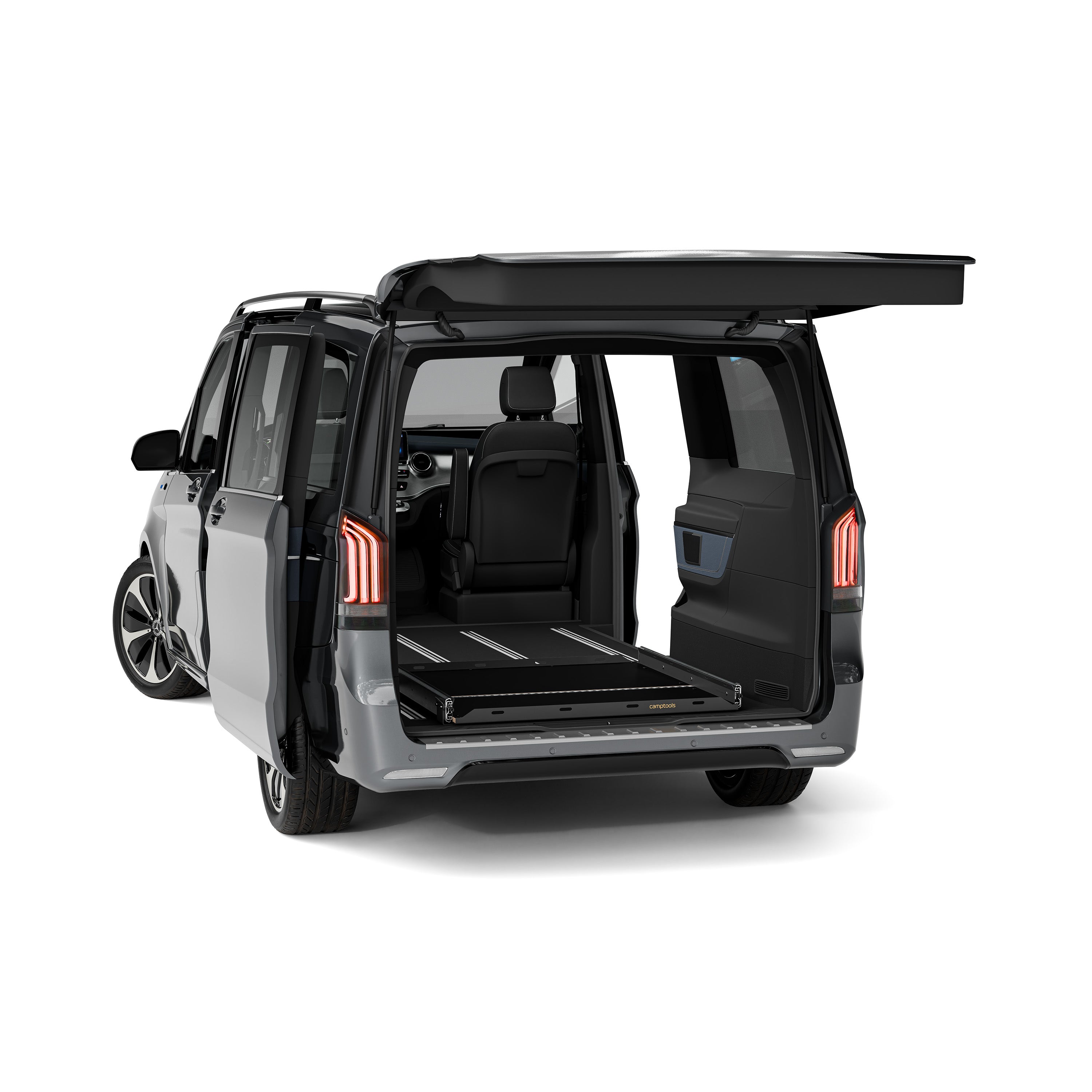 Heckauszug für Mercedes Viano W639 mit Bodenschiene
