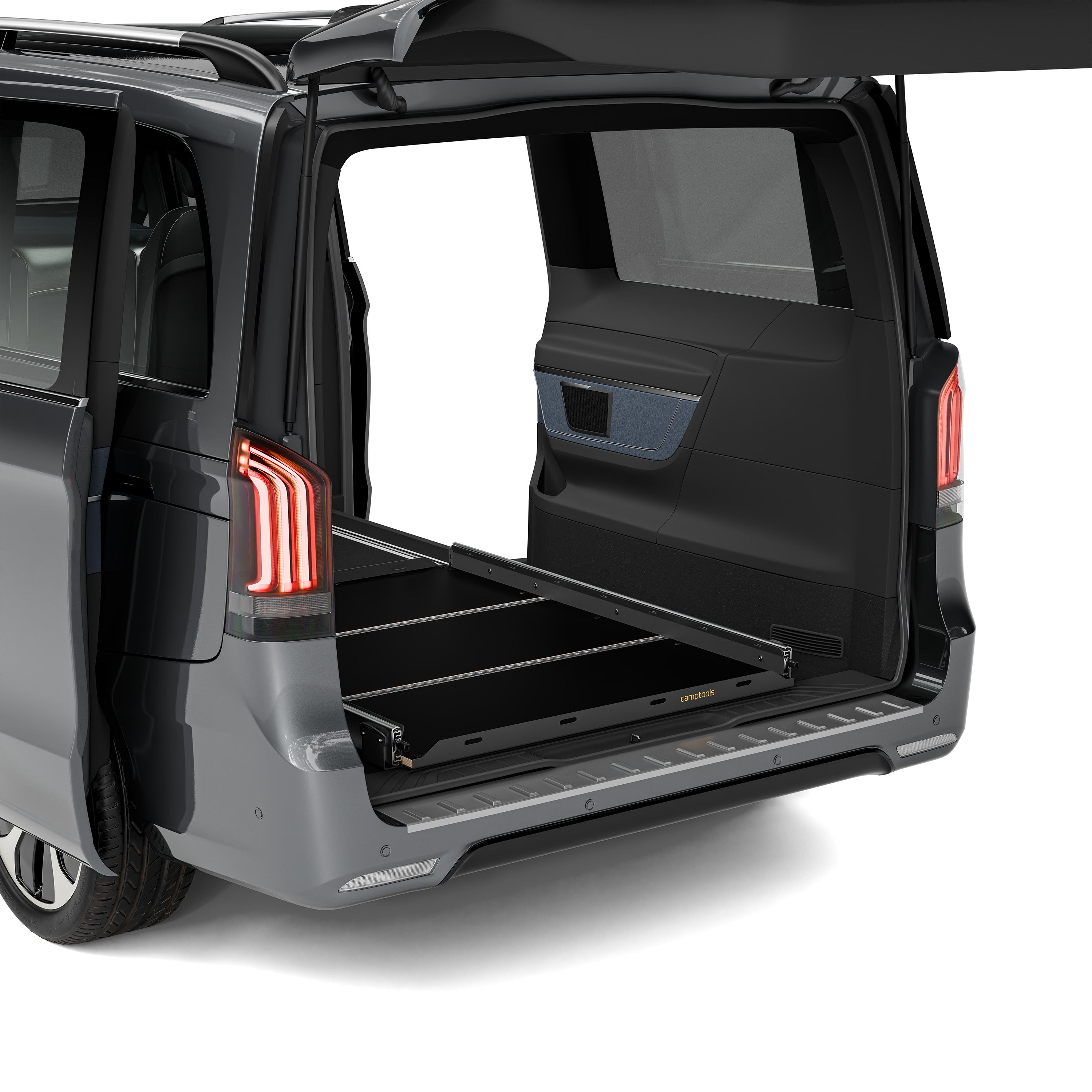 Heckauszug für Mercedes Viano W639 mit Bodenschiene