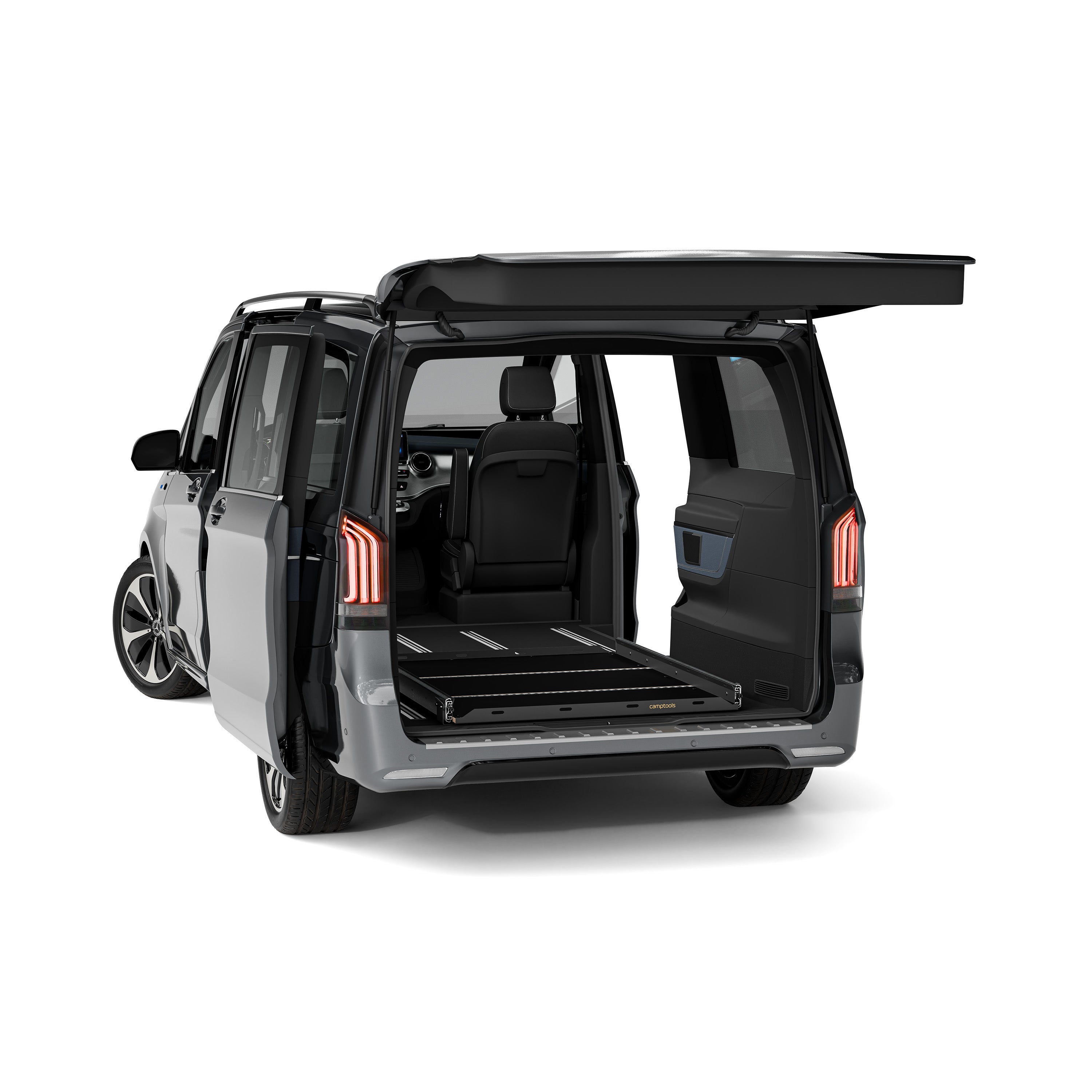 Heckauszug für Mercedes Viano W639 mit Bodenschiene