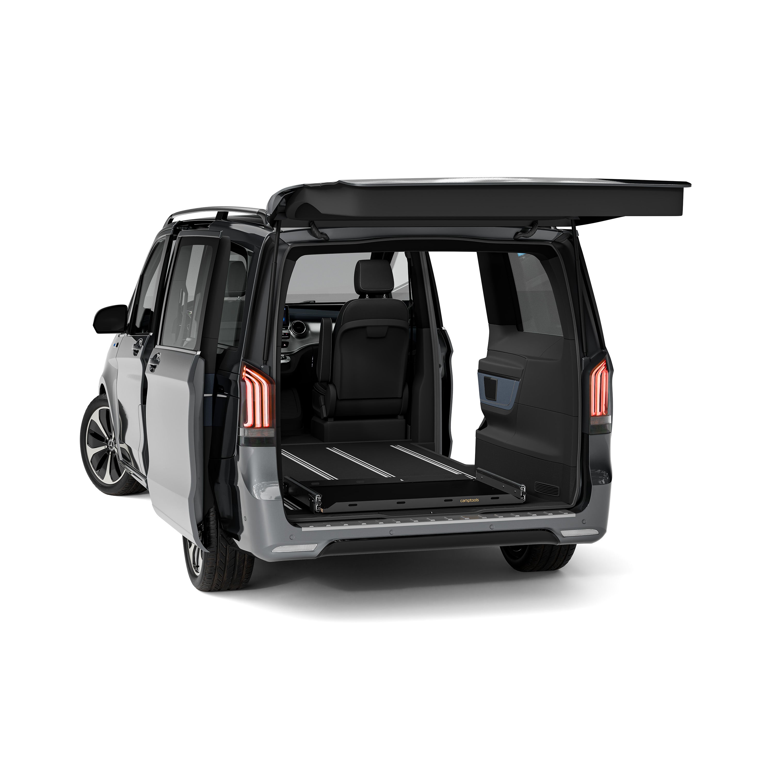 Heckauszug für Mercedes Viano W639 mit Bodenschiene