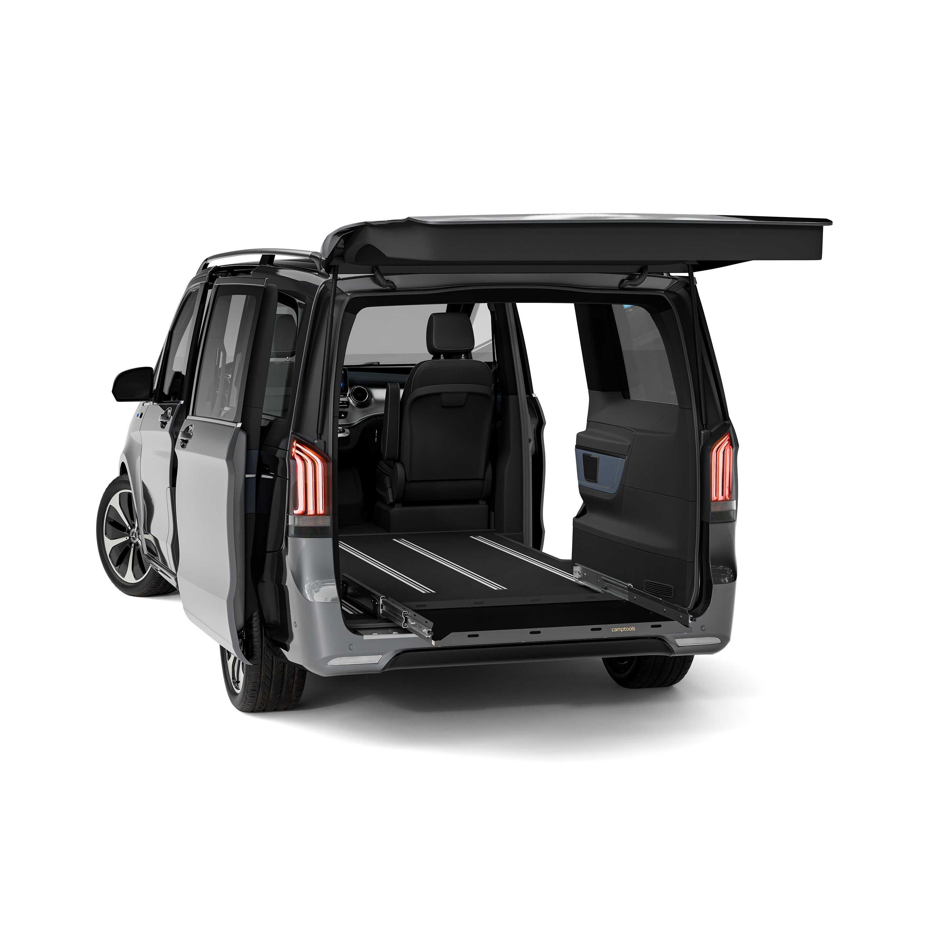 Heckauszug für Mercedes Viano W639 mit Bodenschiene