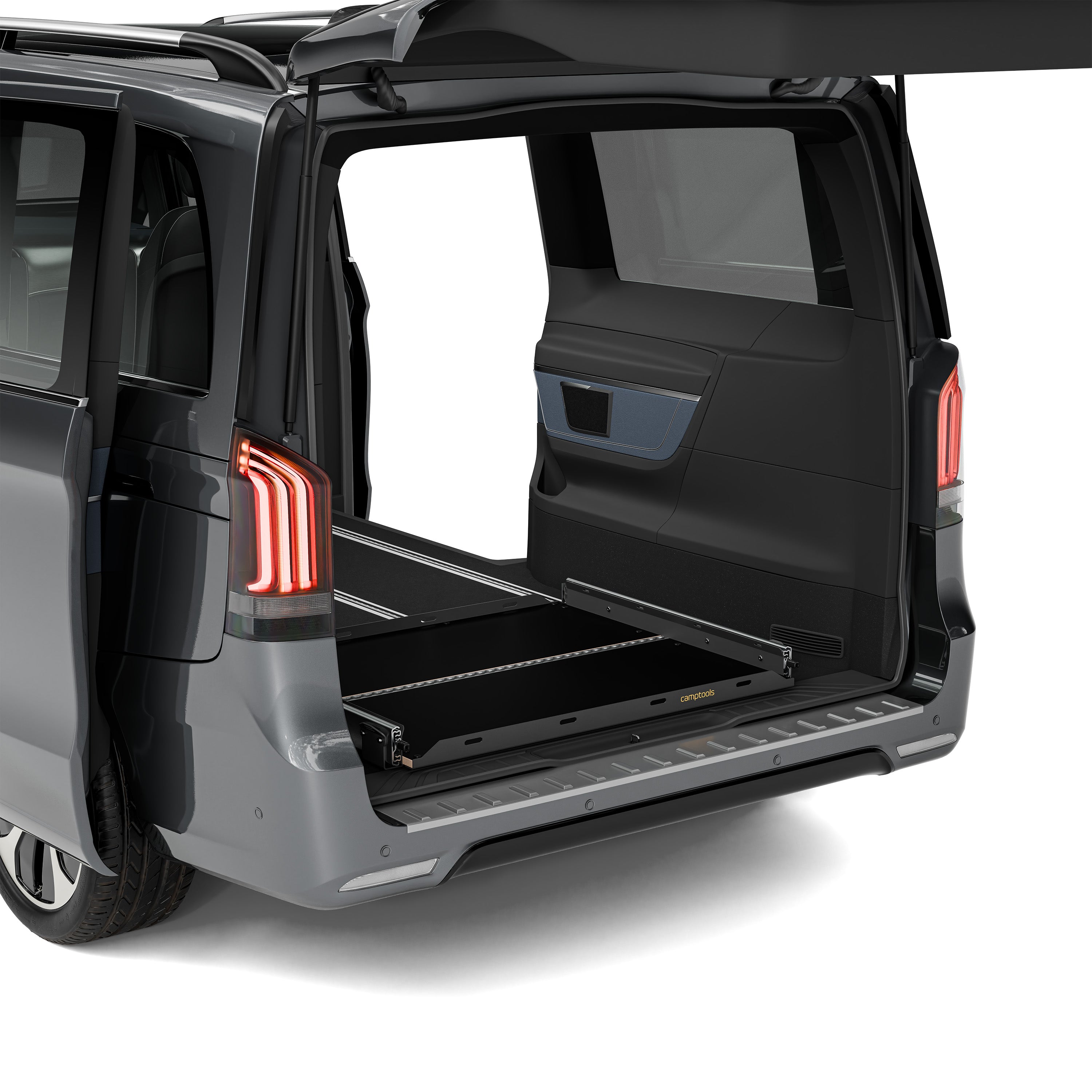 Heckauszug für Mercedes Viano W639 mit Bodenschiene