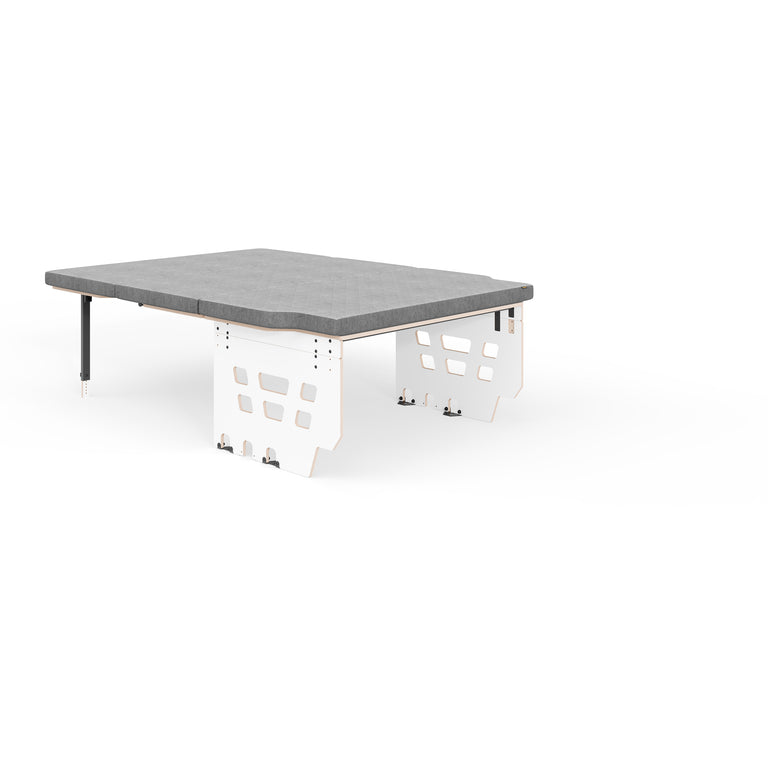 Schlaf- und Bettsystem HIGHLINE in Signalweiß mit Matratze