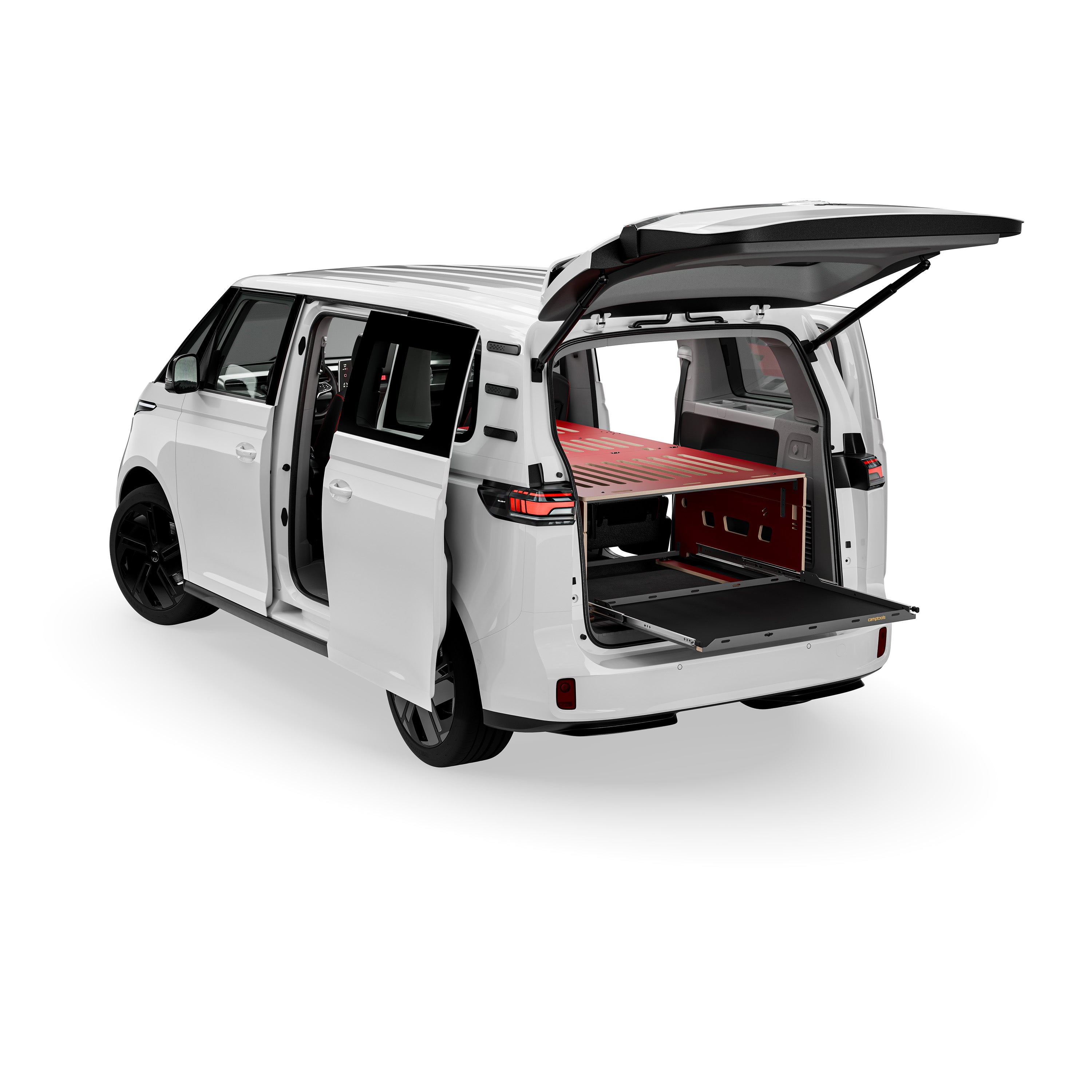 COSLEE KOMPAKT Bettset inkl. Heckauszug und Premium-Matratze