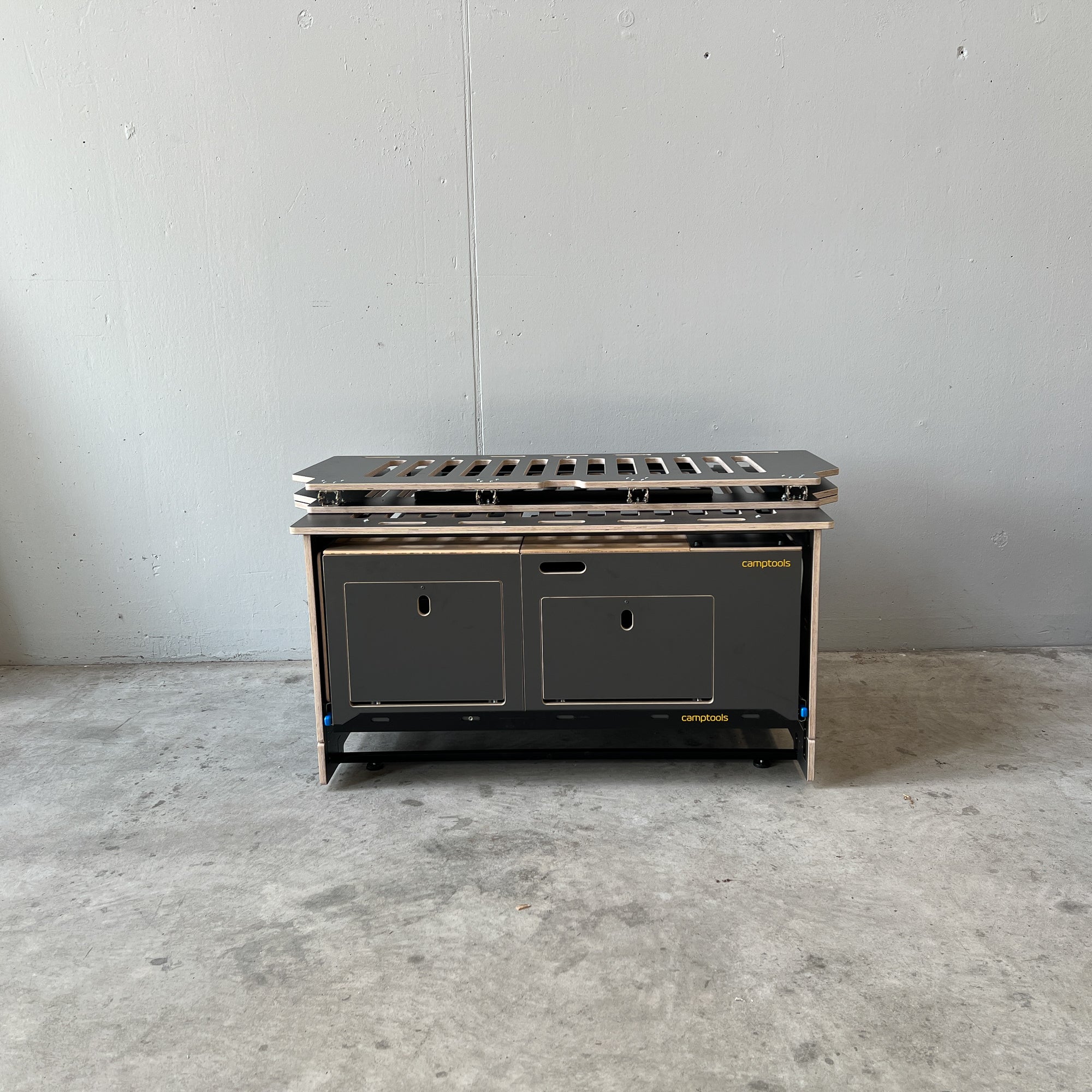 COSLEE Komplettset inkl. Küchenmodul, Wassersystem und Kühlbox