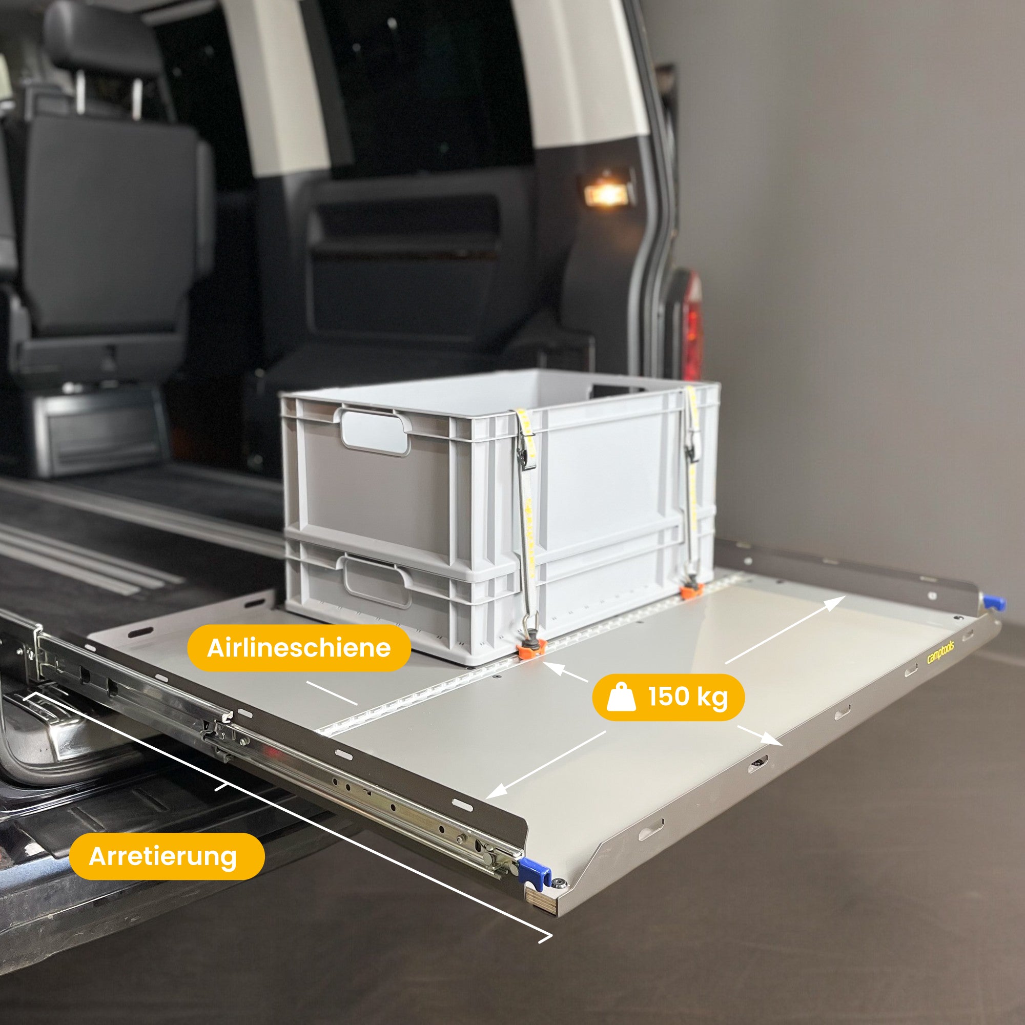 4fix-Air achterverlenging voor VW T5/T6/T6.1