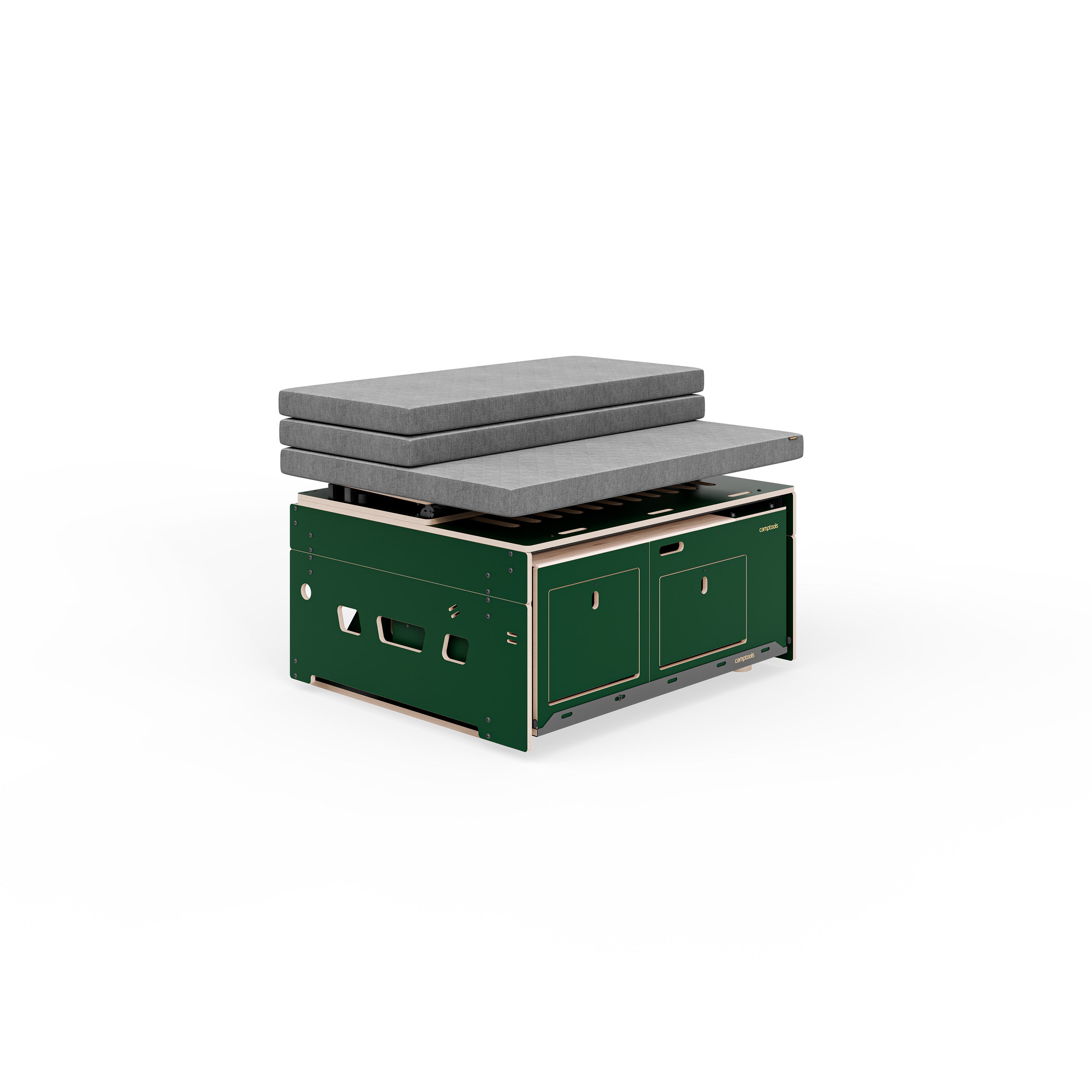 COSLEE KOMPAKT Komplettset inkl. Küchenmodul, Wassersystem und Kühlbox