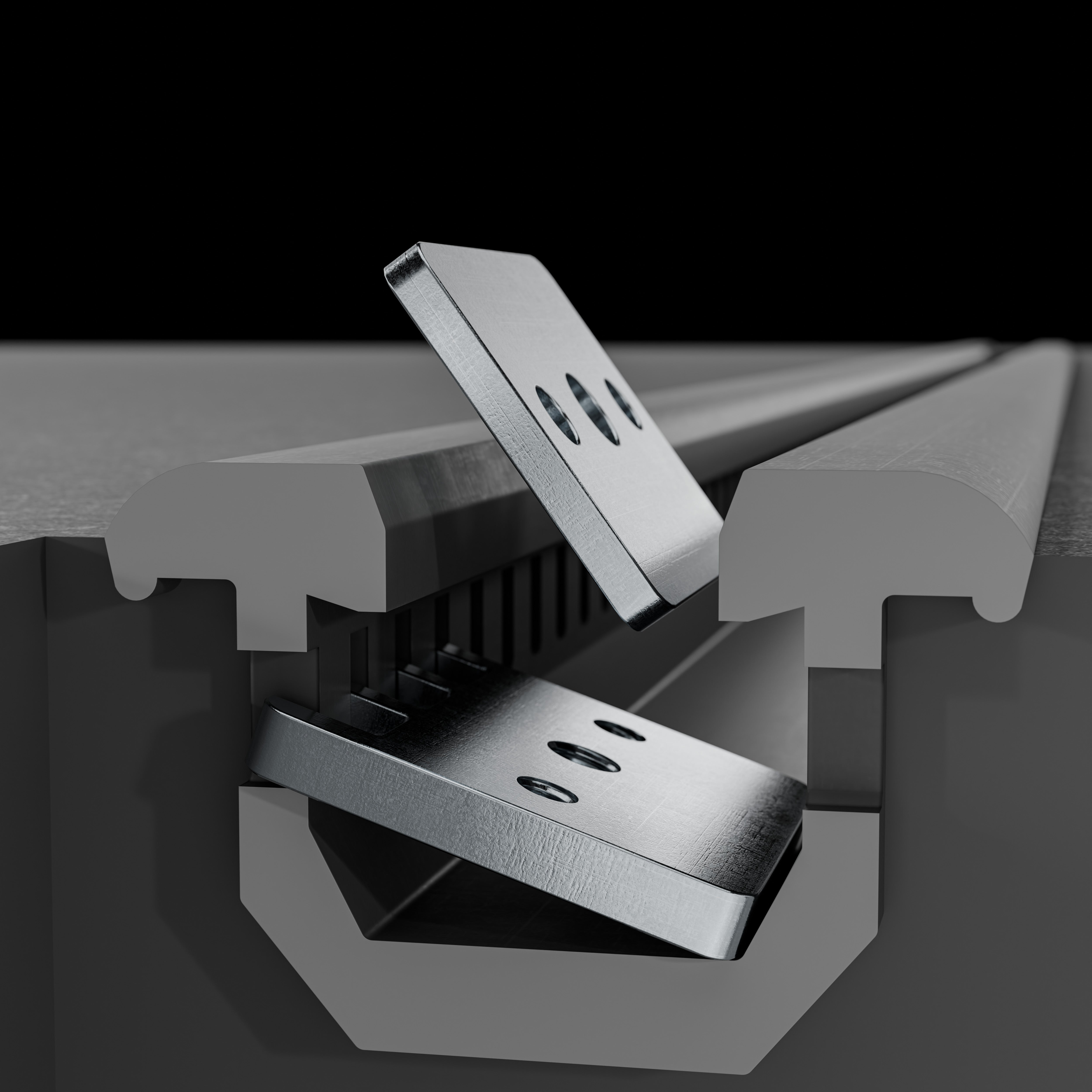 PSA Nutenstein Fitting M8 Befestigung Schienensystem Citroen SpaceTourer, Peugeot Traveller und mehr