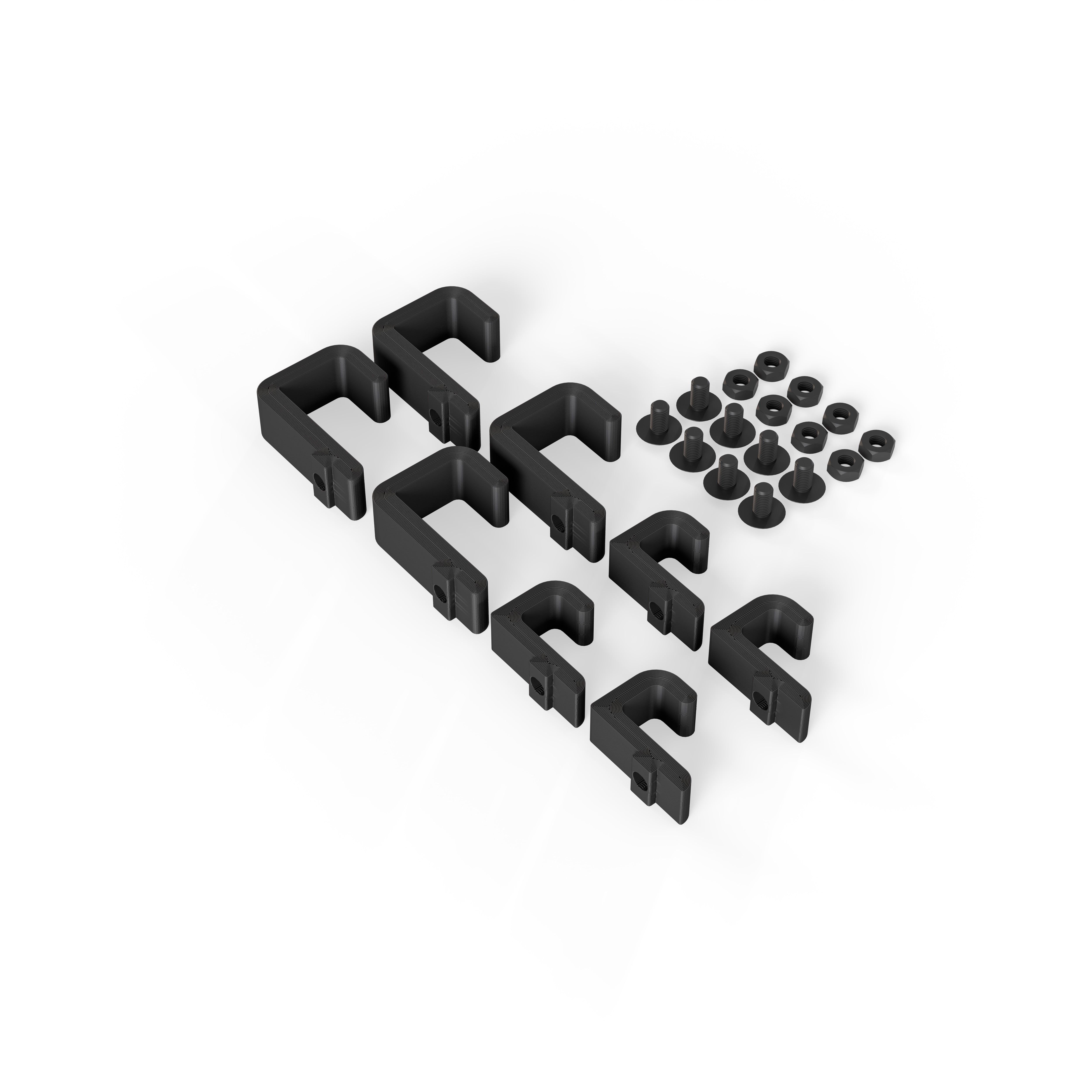 Einhängeregal Zubehör - Hakenset