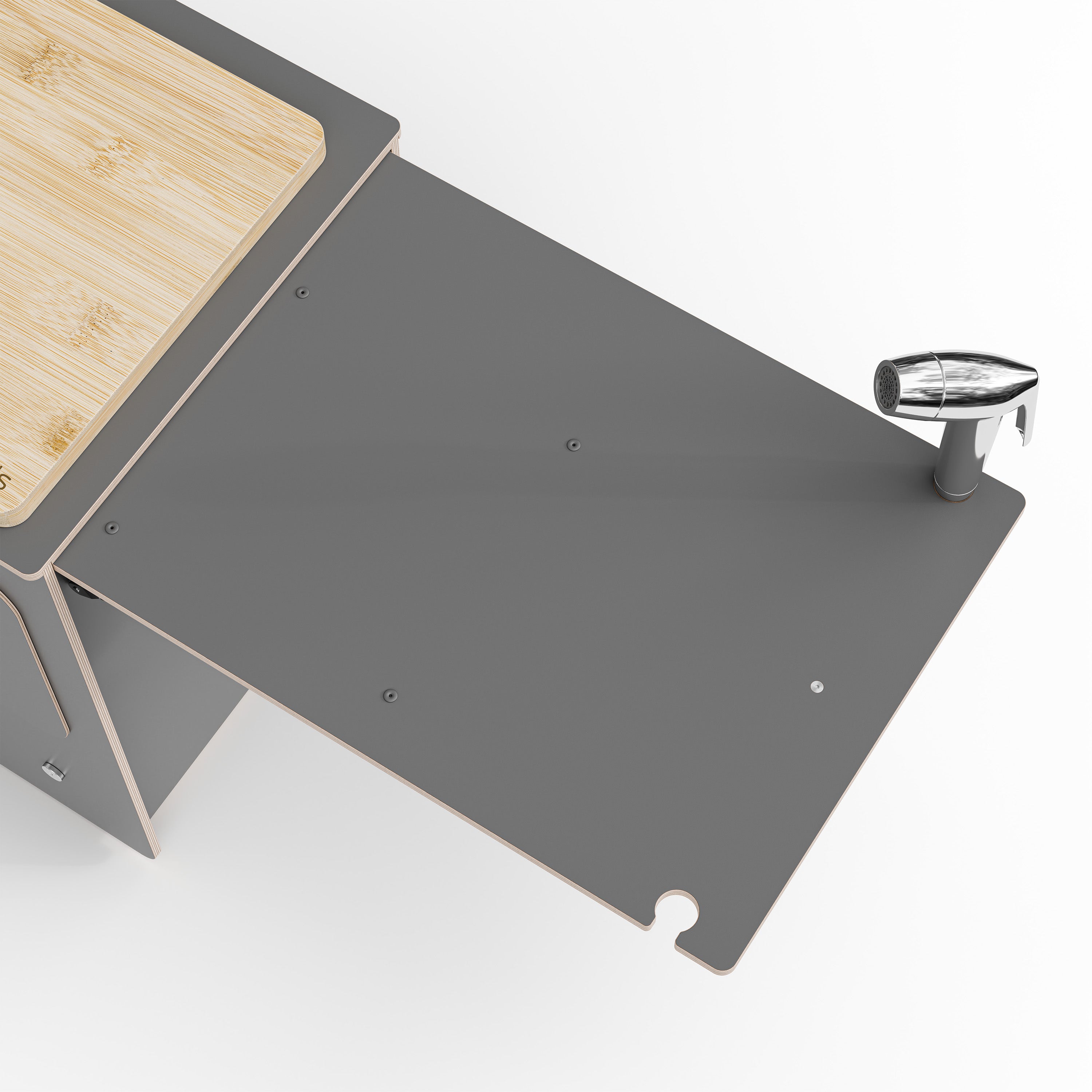 SIDEKIT2 - ausziehbare Küche für Schiebetür und Kofferraum