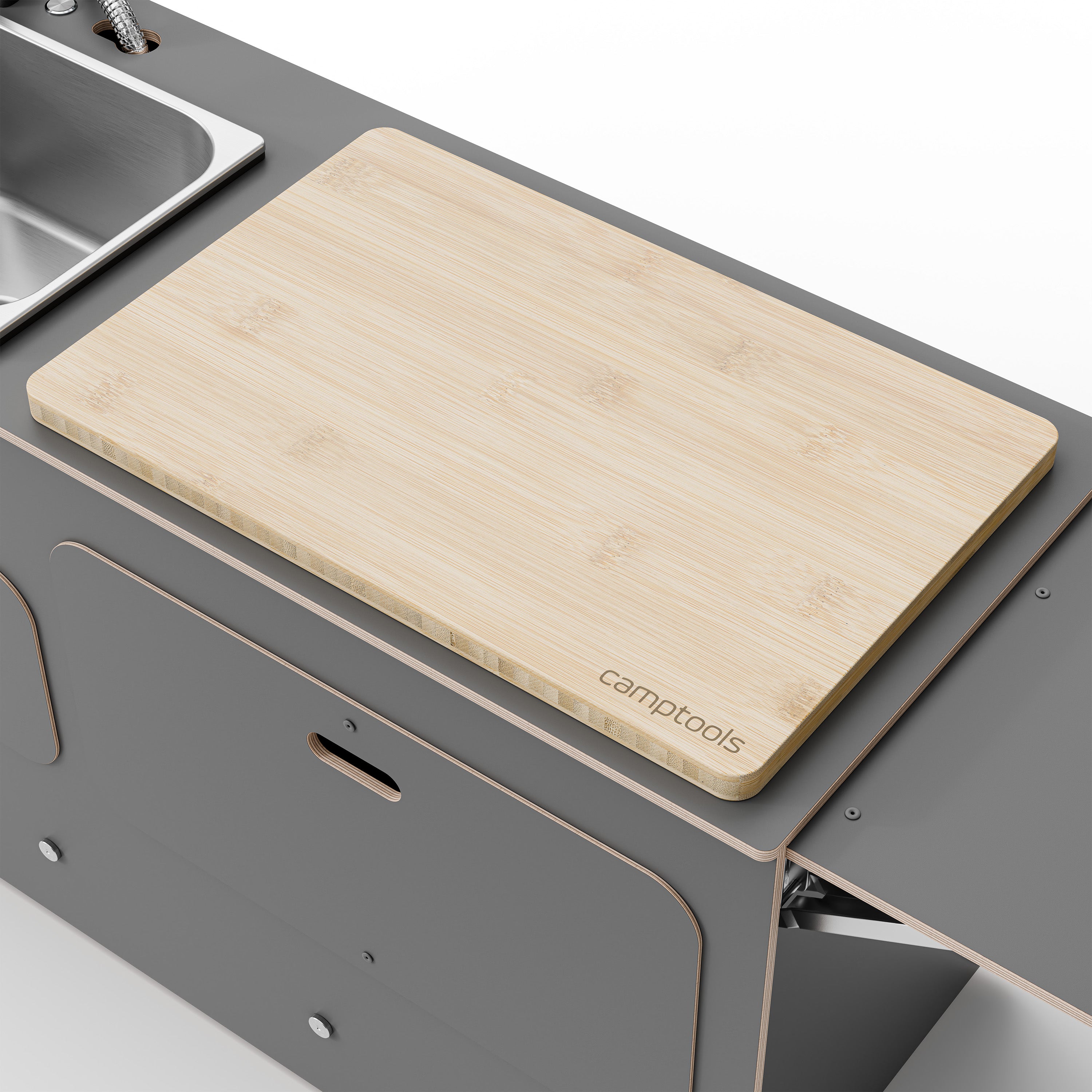 SIDEKIT2 - ausziehbare Küche für Schiebetür und Kofferraum