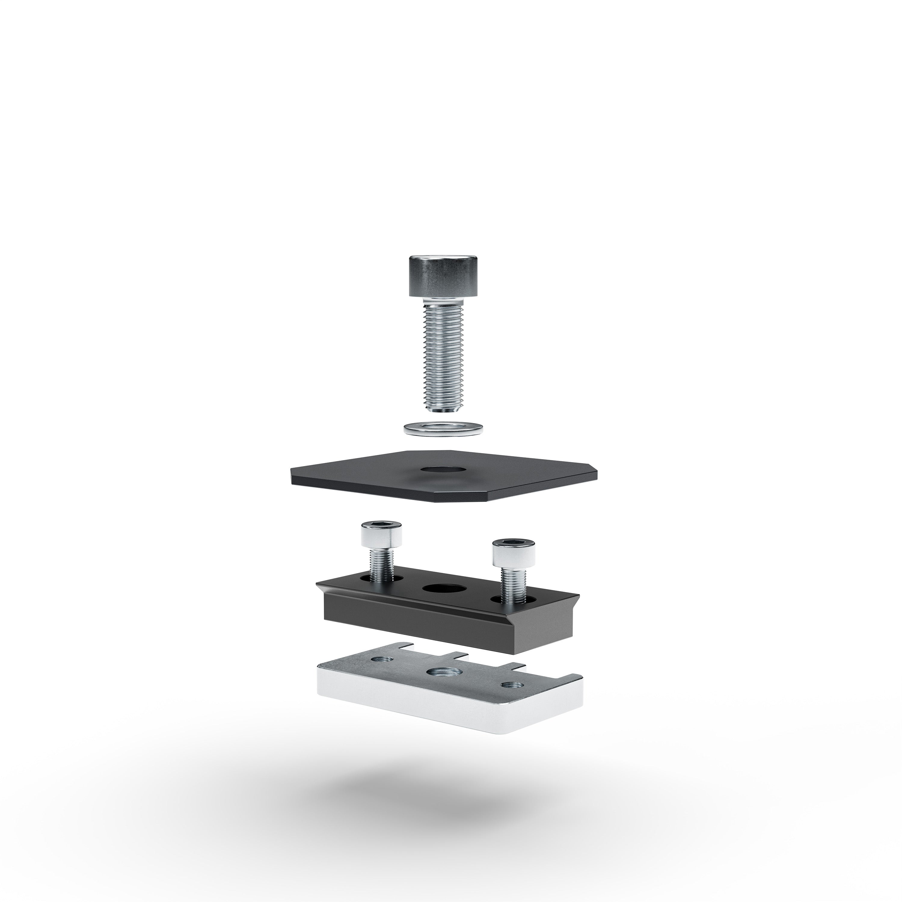 Ford Tourneo Custom ab 2023 (V710) Nutenstein Fitting M8 Befestigung Schienensystem