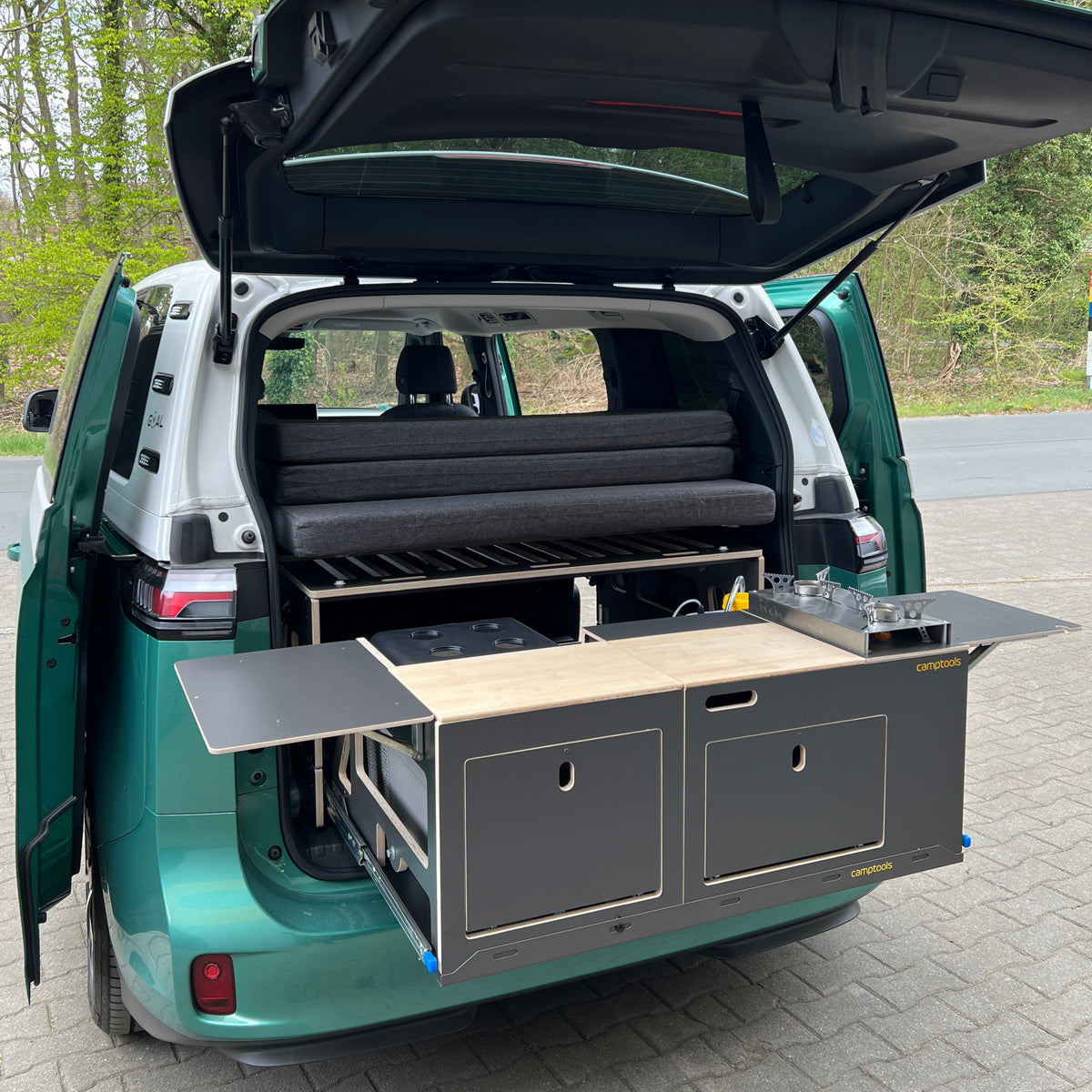 Bett- und Schlafsysteme für den VW Caddy Maxi – Camptools