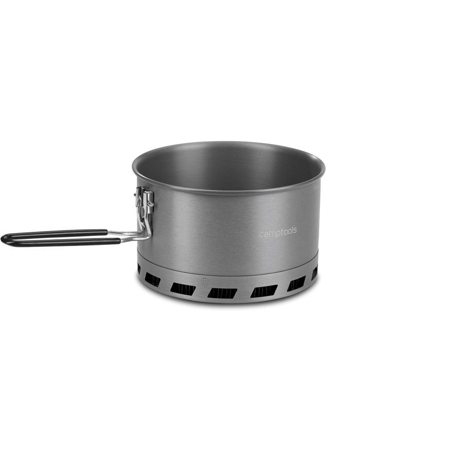 cooking pot with integrated  heat exchanger