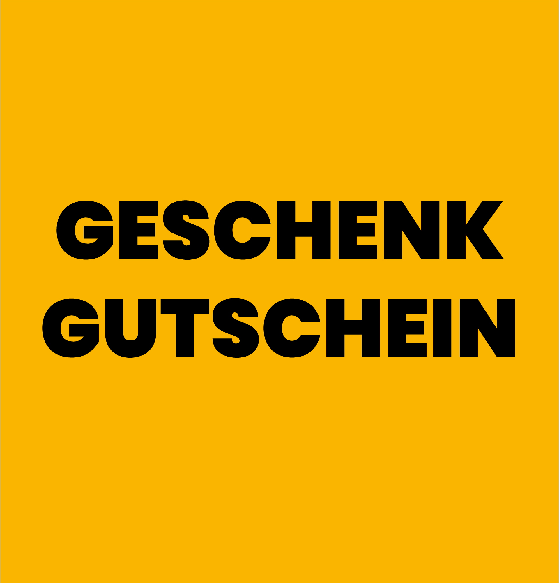Geschenkgutschein