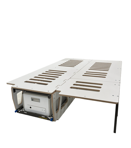 SINGLE-DOUBLE slaapmodule voor VW Caddy Maxi