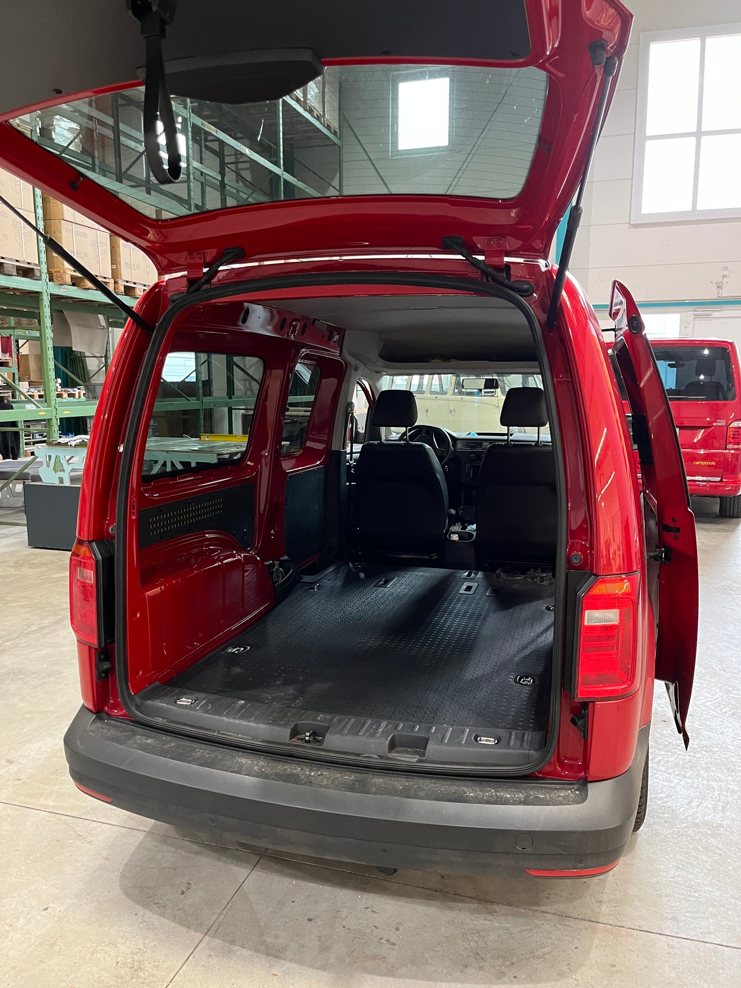 SINGLE-DOUBLE slaapmodule voor VW Caddy Maxi