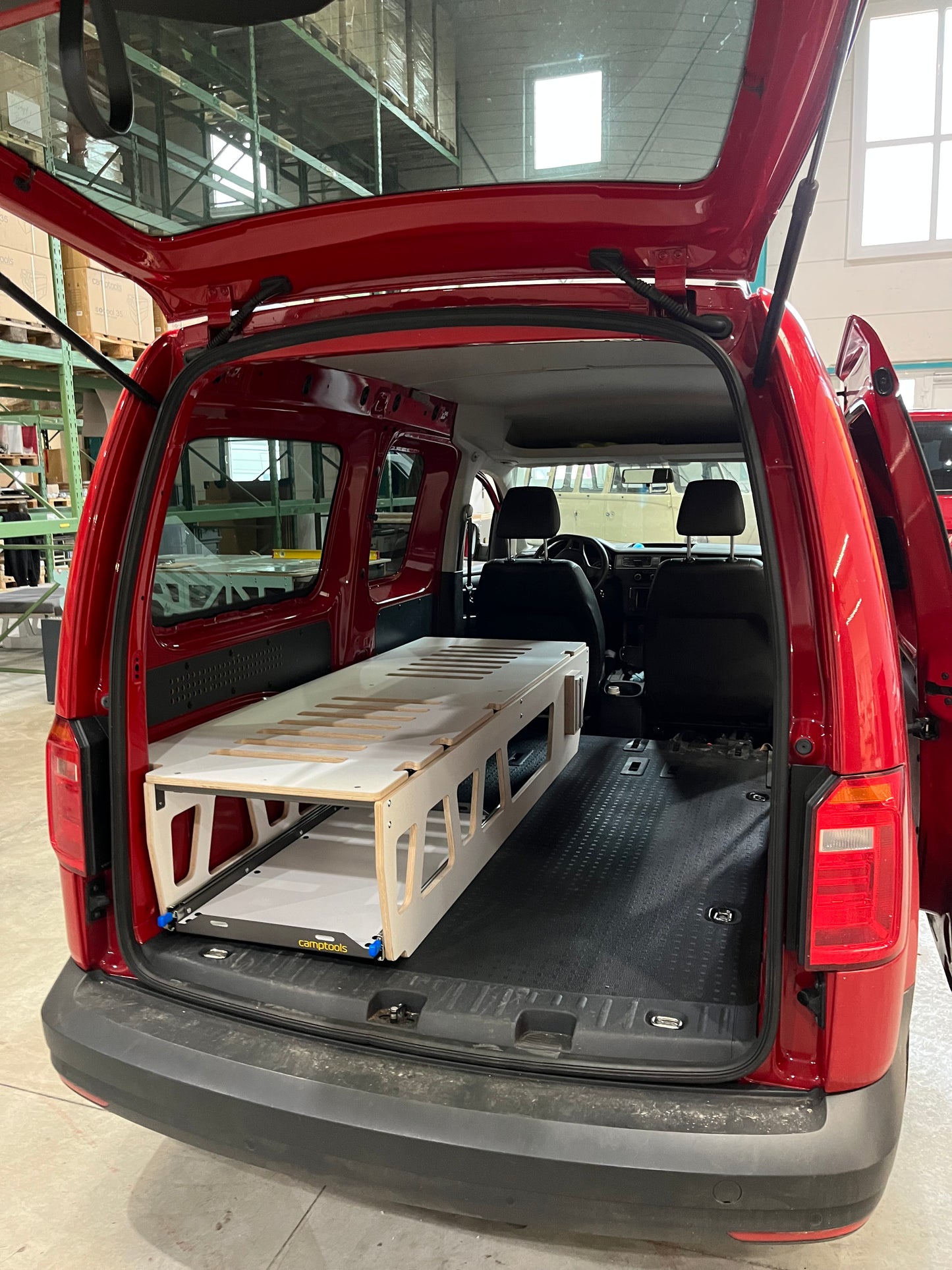 SINGLE-DOUBLE slaapmodule voor VW Caddy Maxi