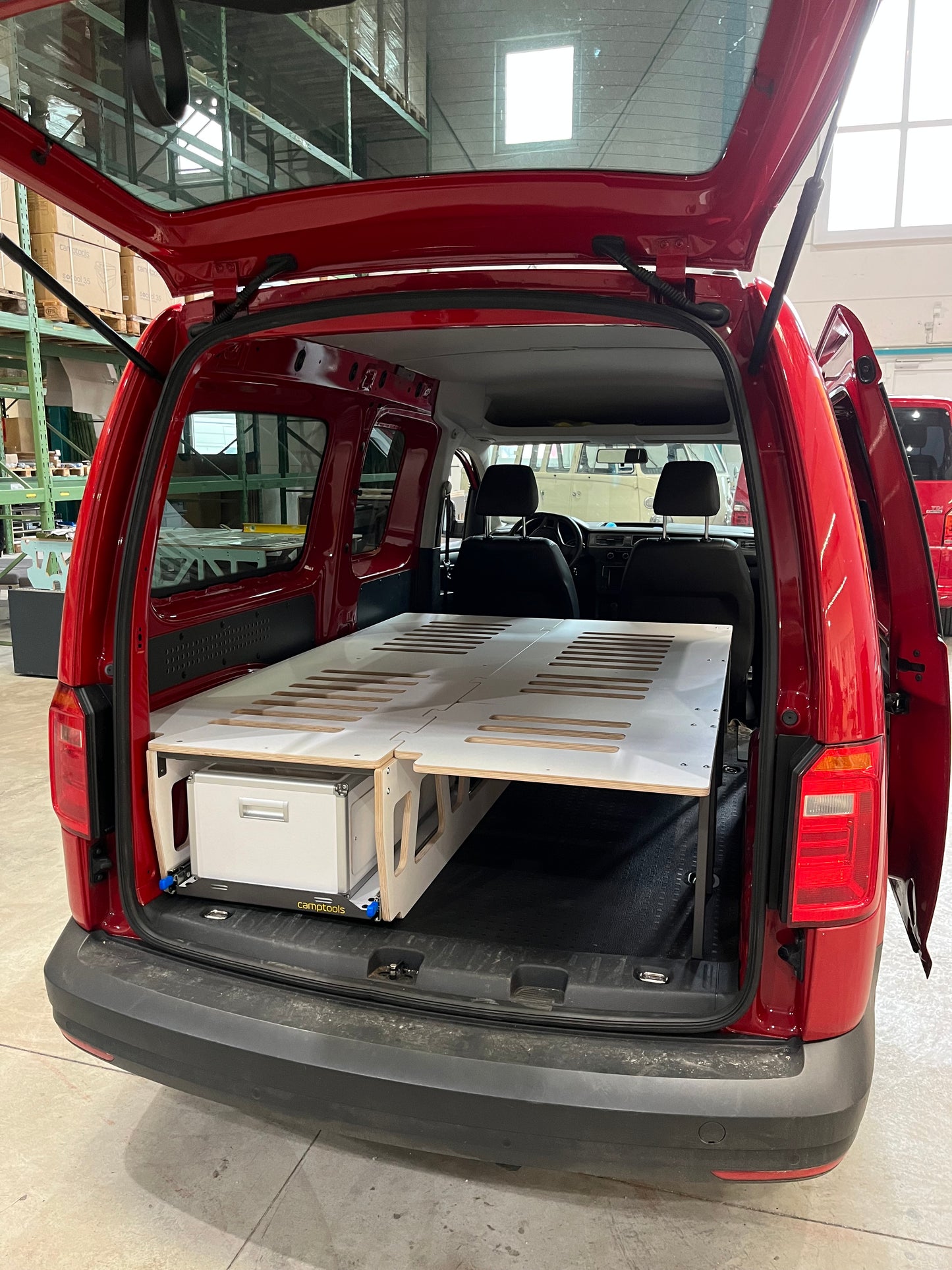 SINGLE-DOUBLE slaapmodule voor VW Caddy Maxi